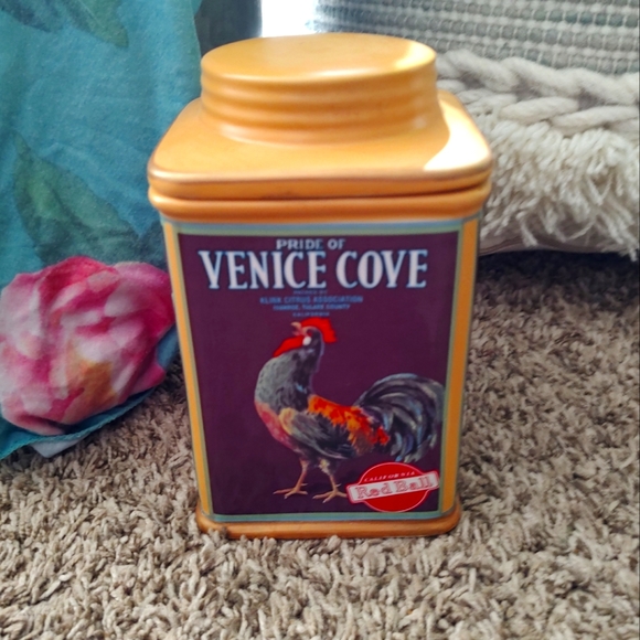 Oneida vintage label collection pride of Venice cove canister - Picture 6 of 7
